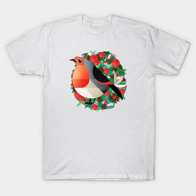 Robin T-Shirt by jamesboast